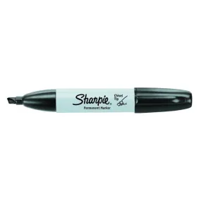 (12 Ea) Sharpie Chisel Tip Black