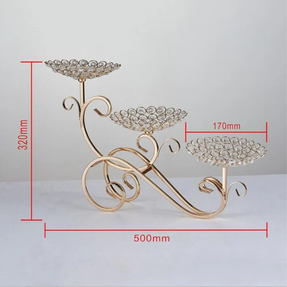 3-Arms Candle holders