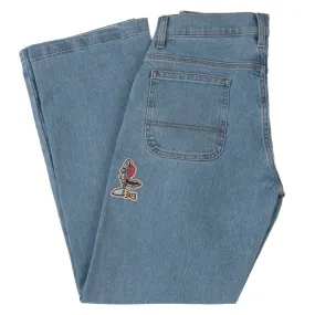 303 Boards - 303 Boards x Alex Gould My Pointless Mind Dickies Loose Fit Denim (Stonewashed Vintage Blue)
