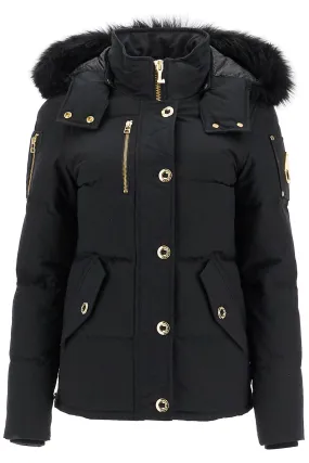 3Q CANVAS DOWN JACKET WITH SHEAR