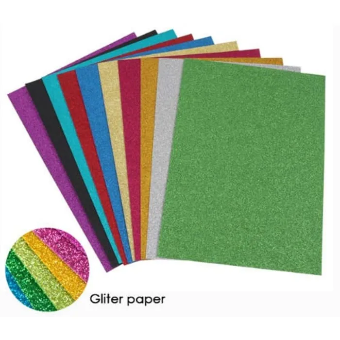 A4 Glitter Craft Paper -160gsm