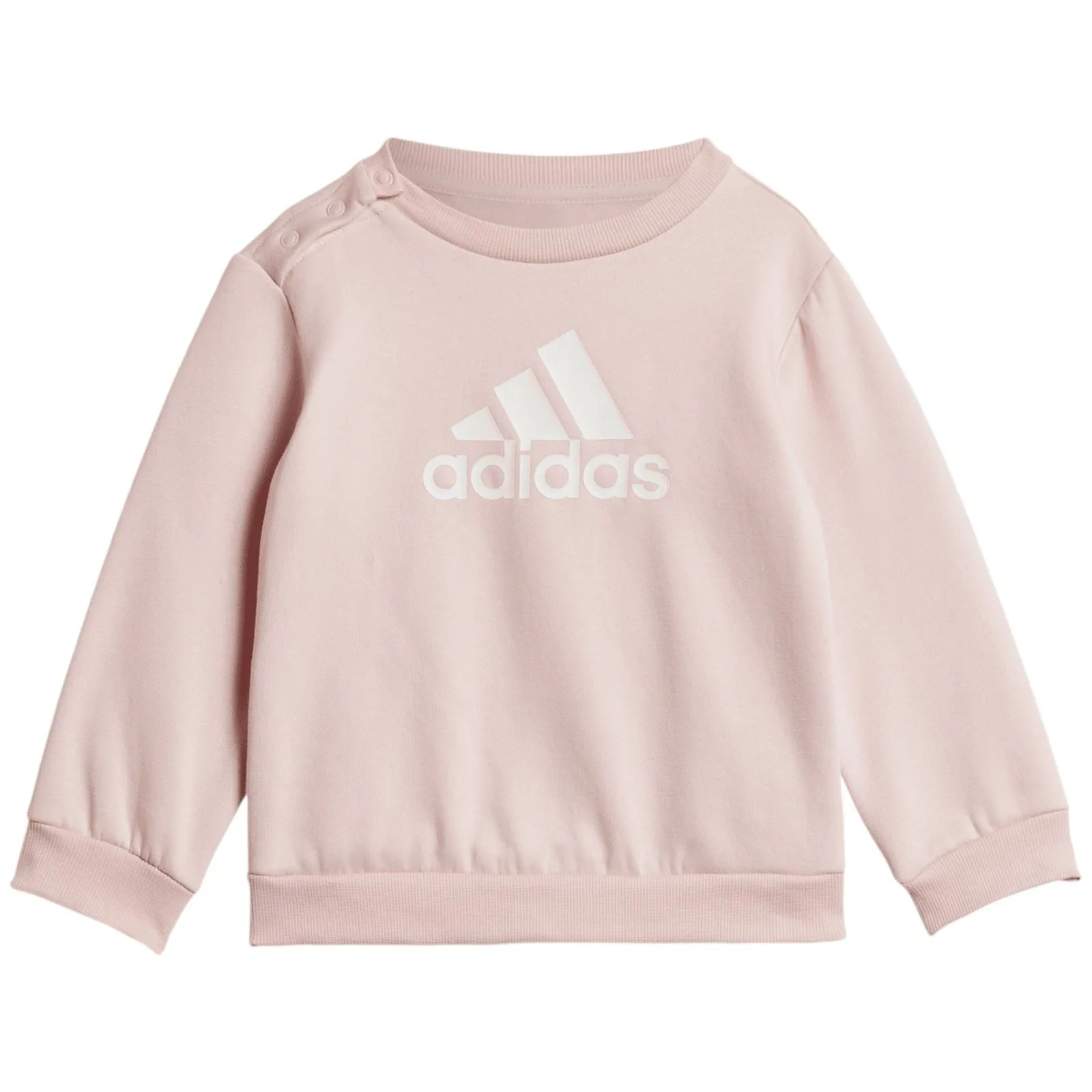 adidas Badge of Sport Infant Girls Logo Tracksuit