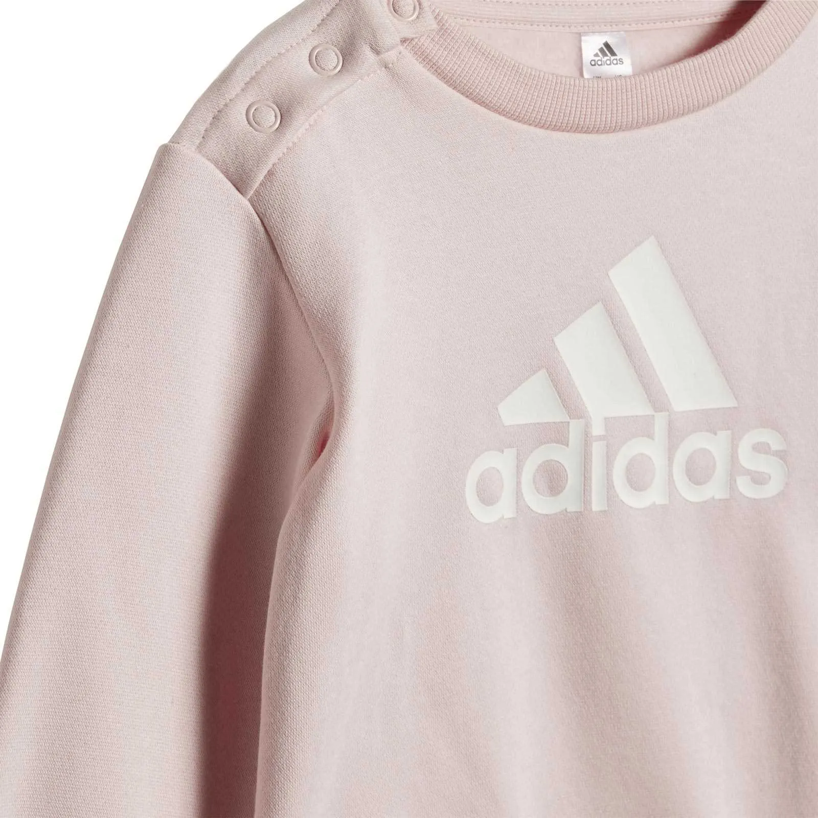 adidas Badge of Sport Infant Girls Logo Tracksuit