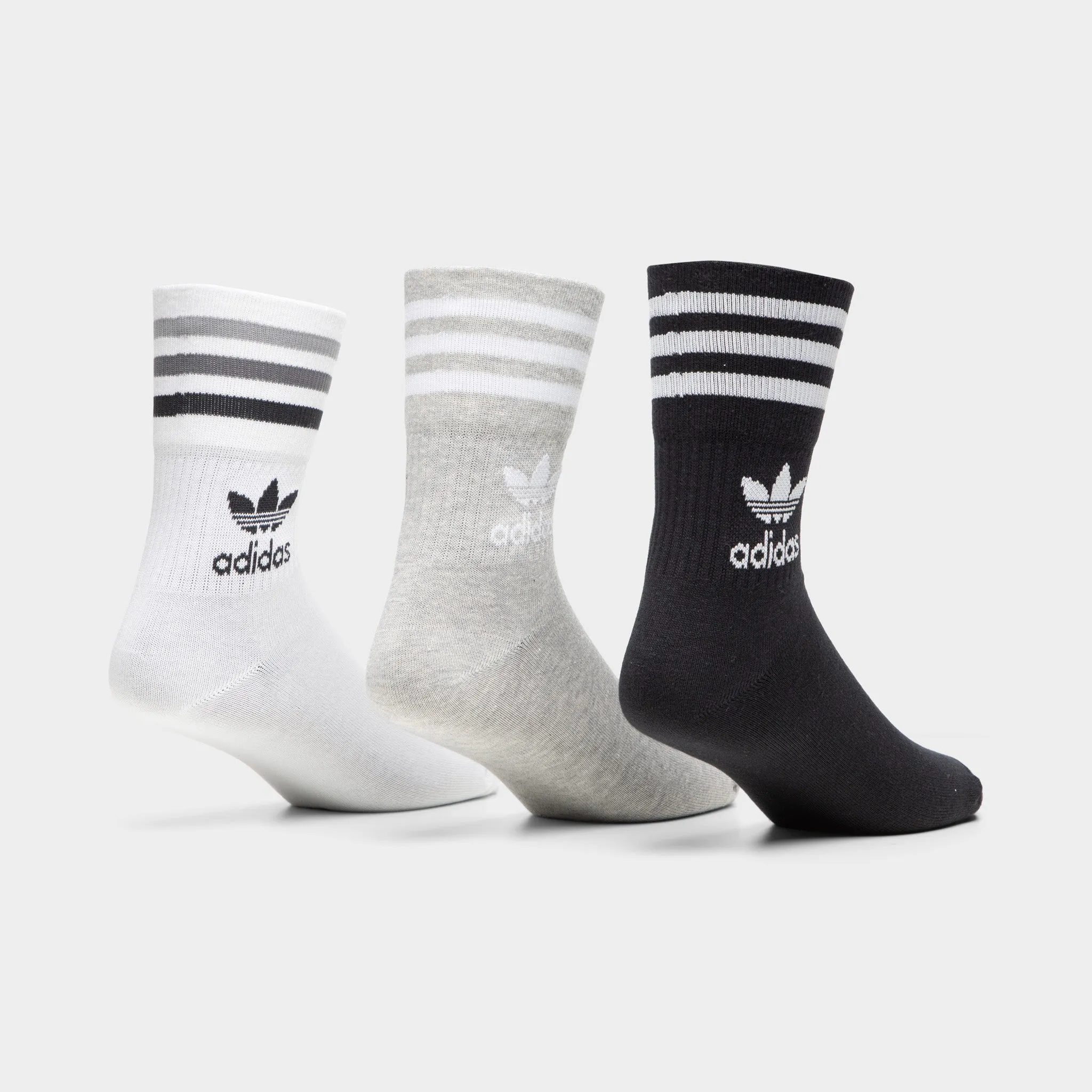 adidas Mid Cut Crew Socks / Multi