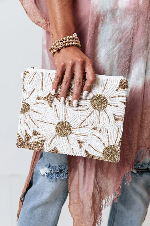 Already Smitten Beaded Clutch