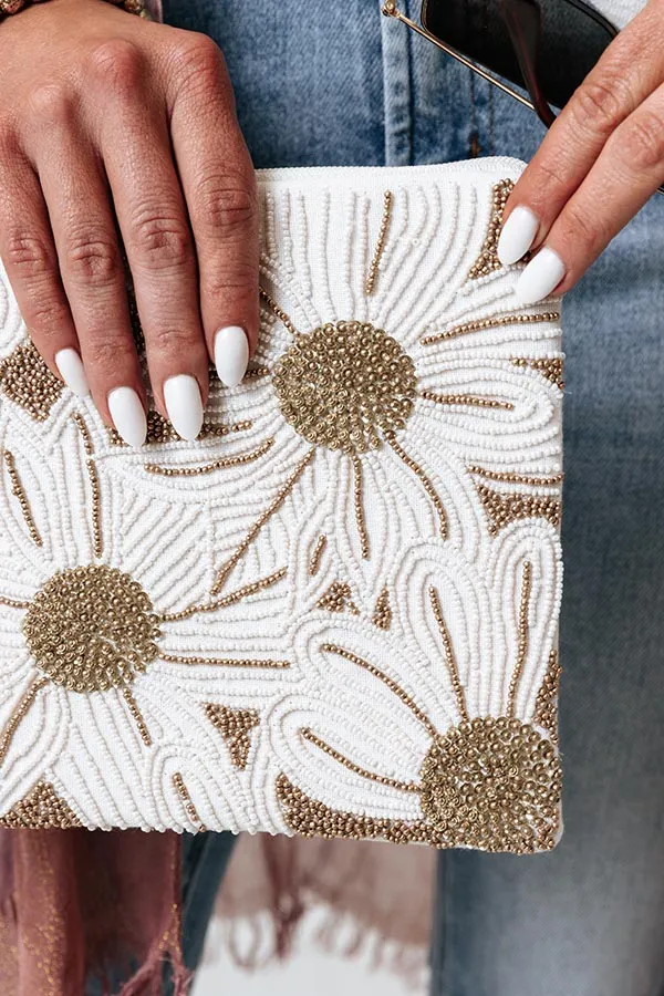 Already Smitten Beaded Clutch