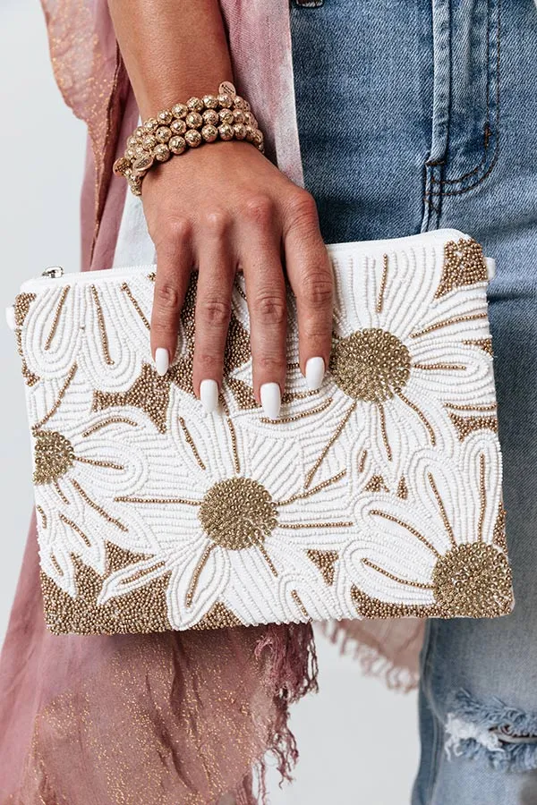 Already Smitten Beaded Clutch