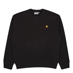 American Script Sweat Black