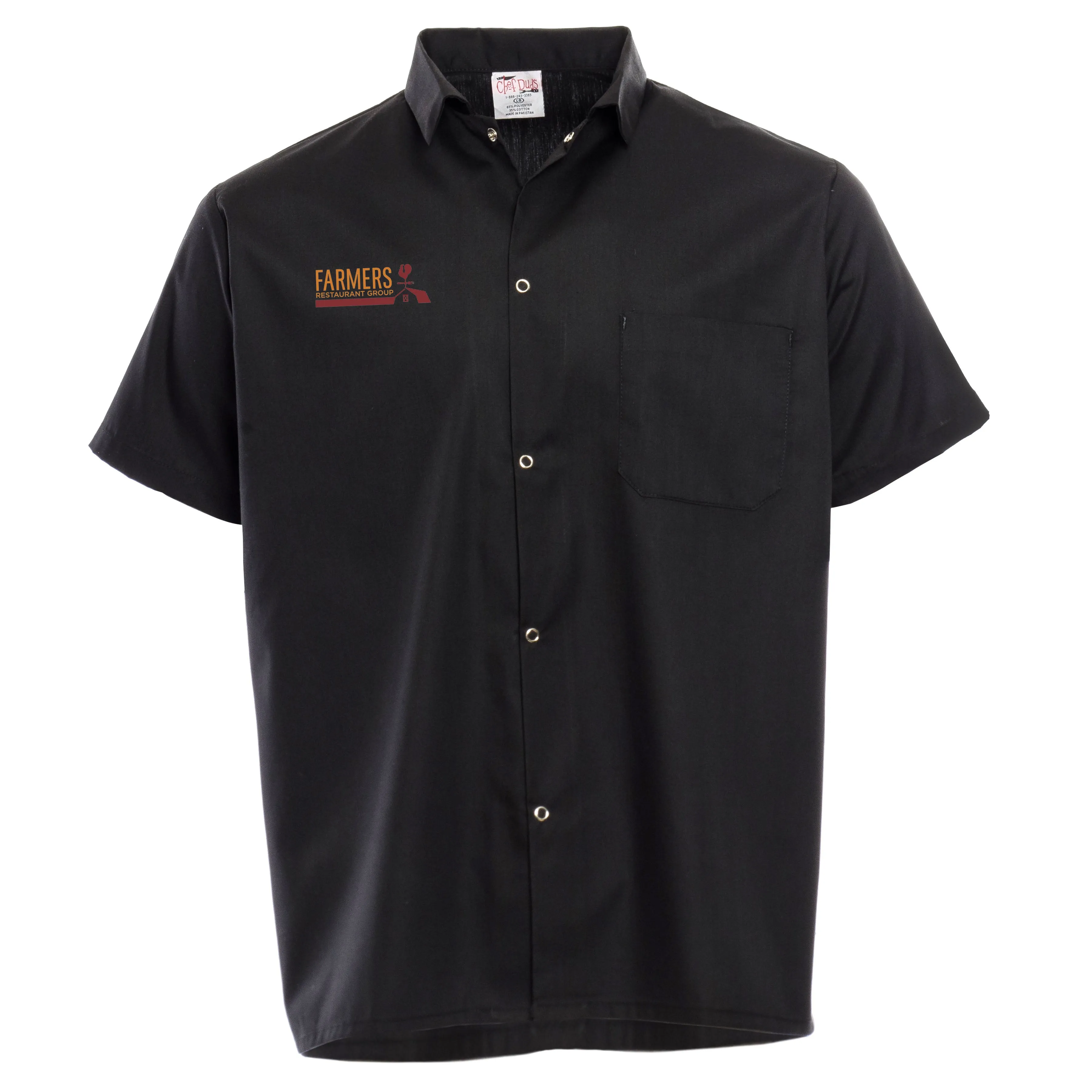 Basic Black Cook Shirt