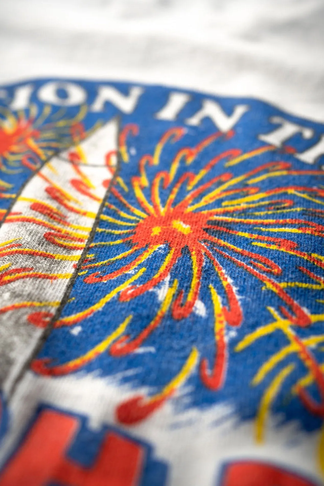 Beach Boys '84 Celebration Tee Vintage White
