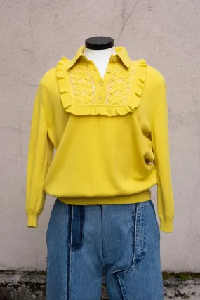 Bottega Veneta Cashmere Bib Front Sweater