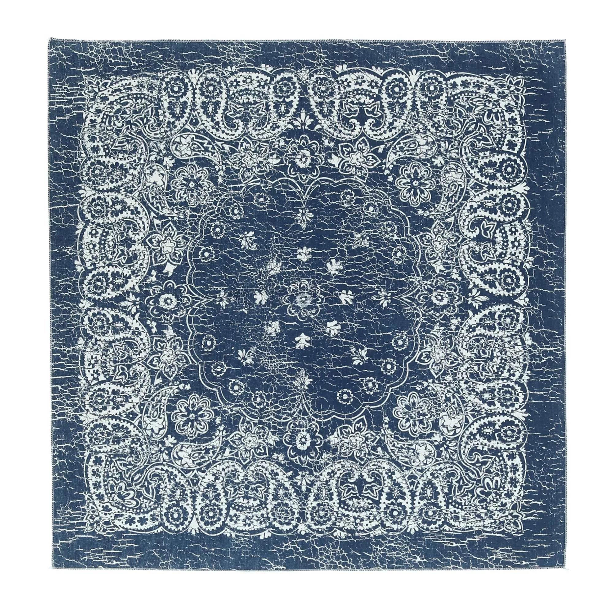 CTM® Extra Large 27 Inch Rustic Paisley Print Bandana