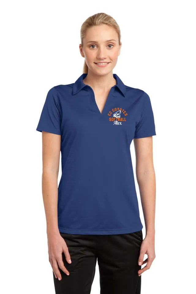 EC Coyotes Ladies or Unisex Wicking Polo