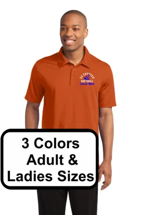 EC Coyotes Ladies or Unisex Wicking Polo