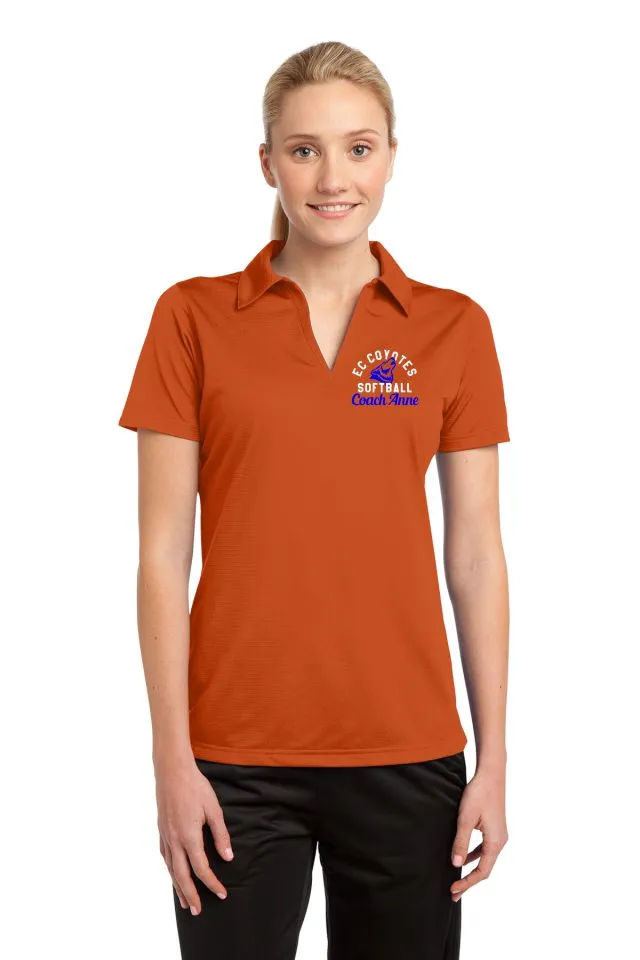 EC Coyotes Ladies or Unisex Wicking Polo