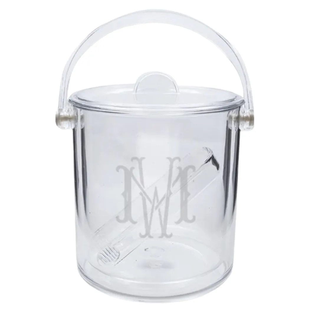 Engraved Acrylic Ice Bucket