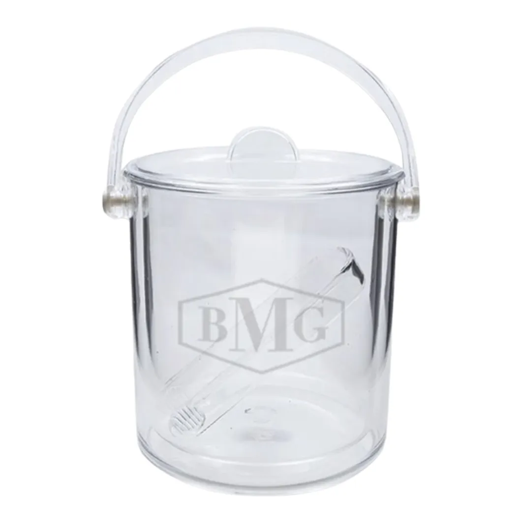 Engraved Acrylic Ice Bucket