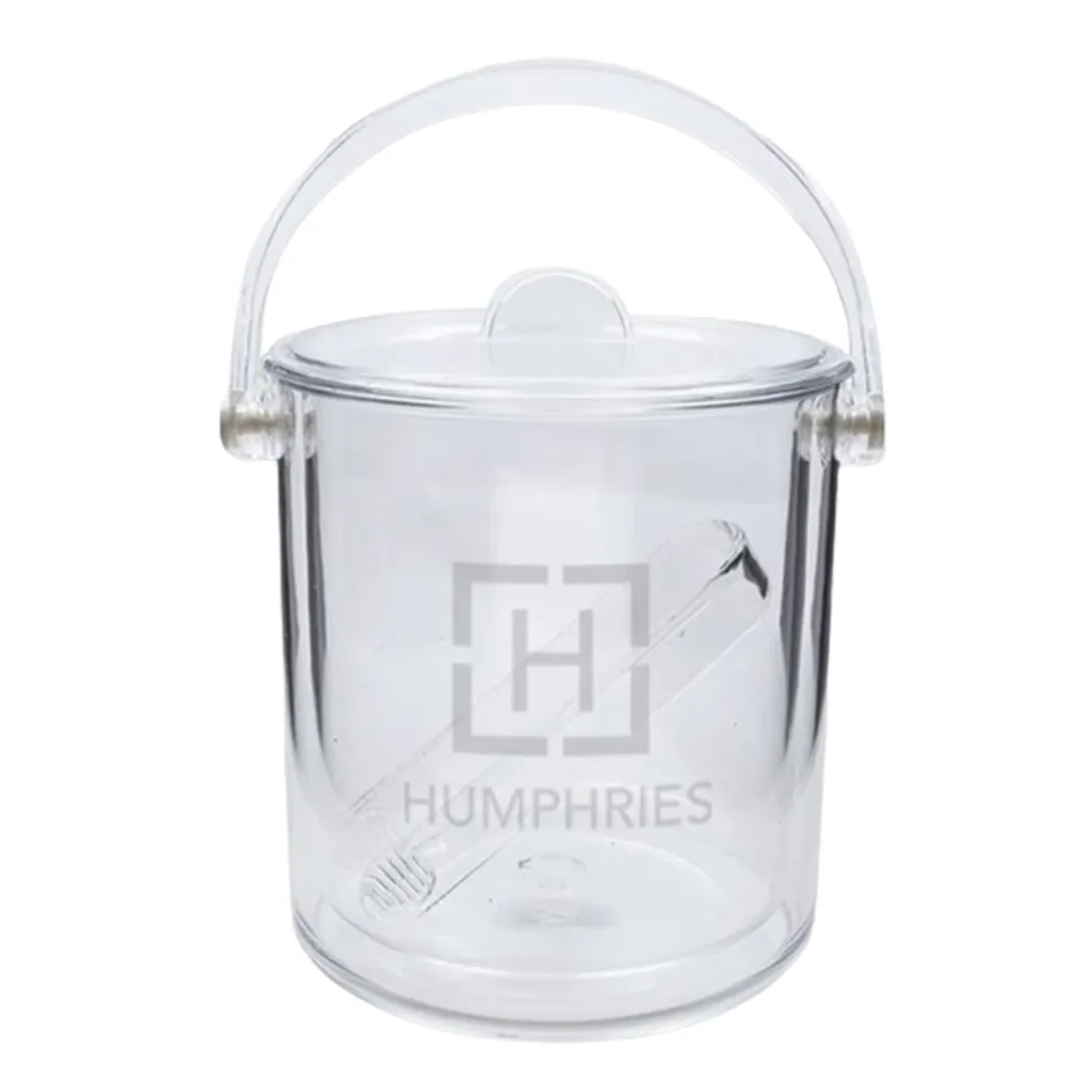 Engraved Acrylic Ice Bucket