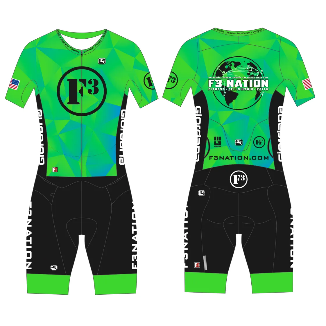 F3 2022 Tri-Suit Pre-Order April 2022