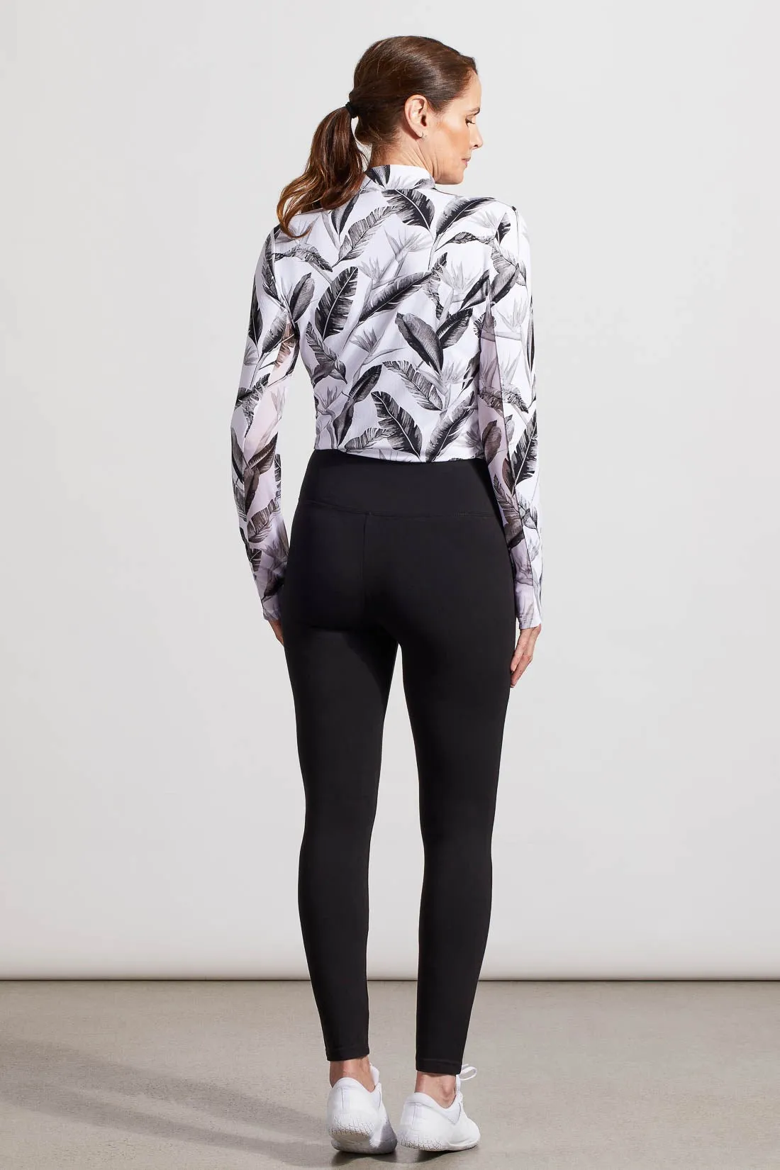 FLATTEN IT STRETCH YOGA LEGGING-Black