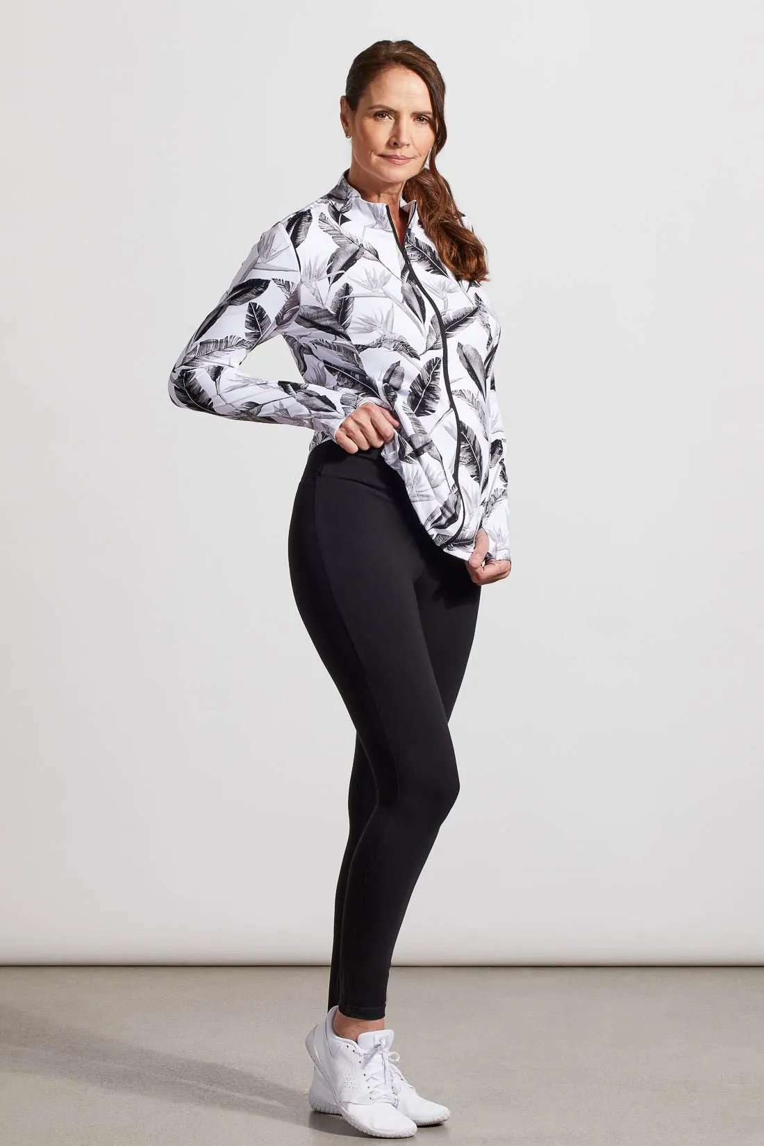 FLATTEN IT STRETCH YOGA LEGGING-Black