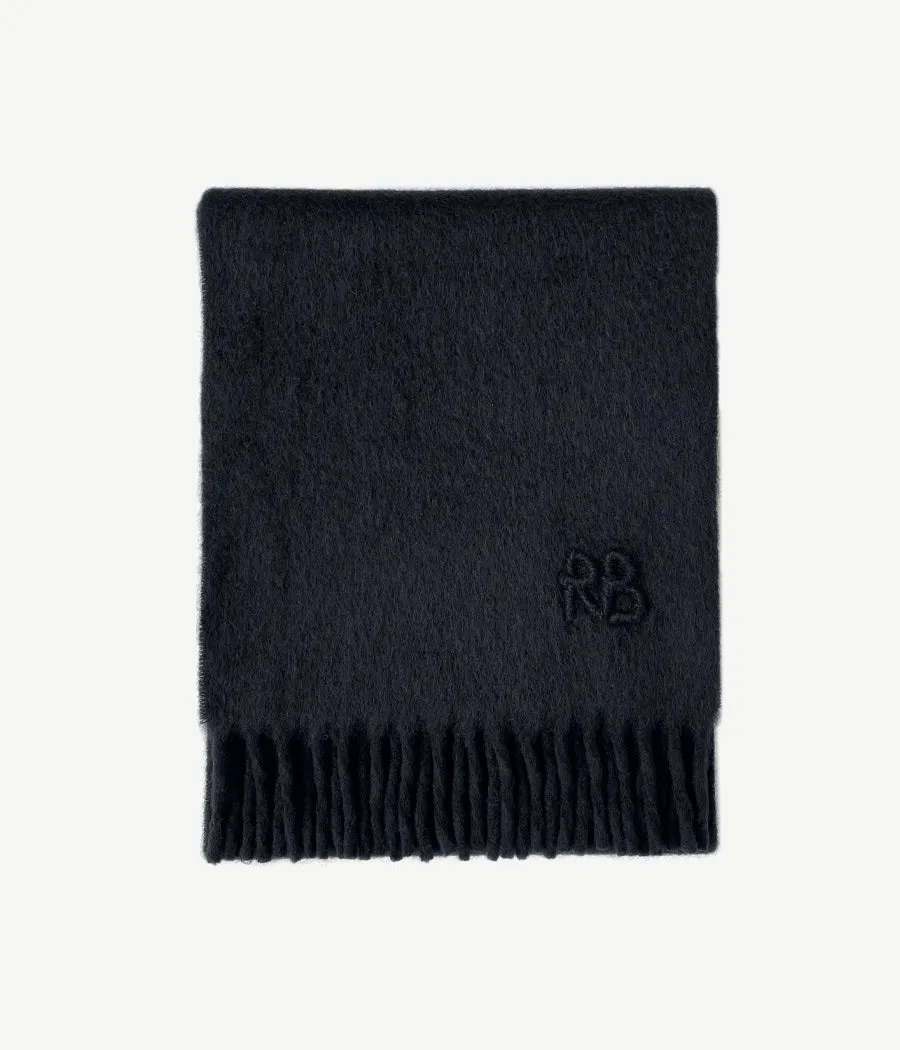 Fringed Alpaca-blend Scarf Max