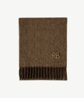 Fringed Alpaca-blend Scarf Max
