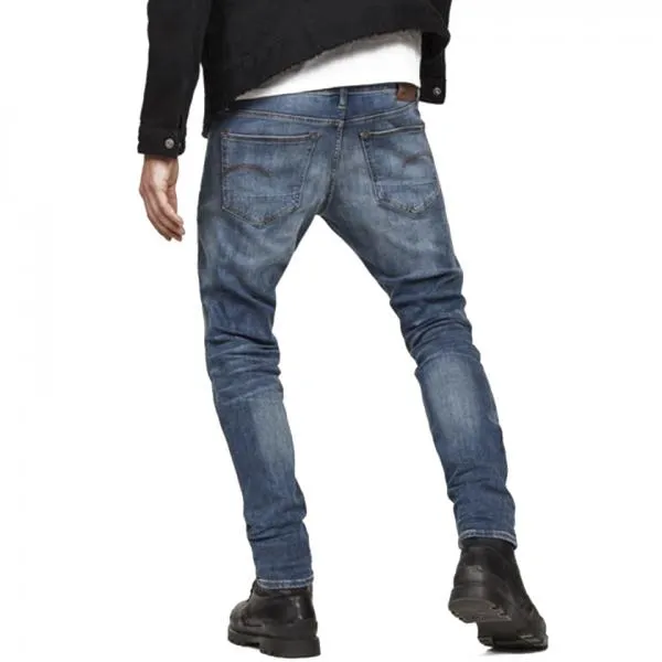 G-STAR INC - Men - 3301 Slim Jeans - Dark Blue