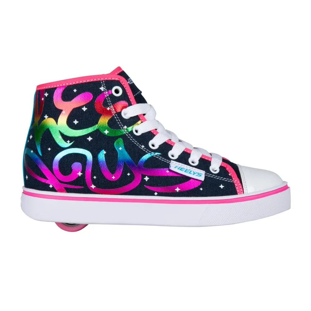 Heelys Veloz Denim Rainbow