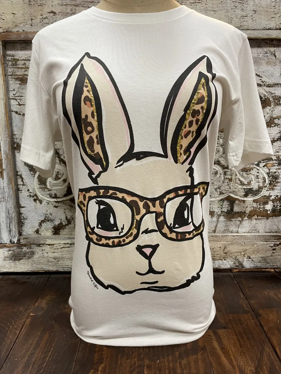 Ladies T-Shirt - BUNNY GLASS