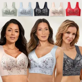 Last Day Buy 1 Get 2 Free-Plus Size Seamless Push Up Wireless Bra