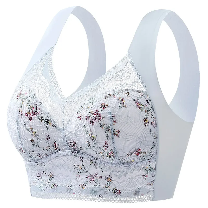 Last Day Buy 1 Get 2 Free-Plus Size Seamless Push Up Wireless Bra