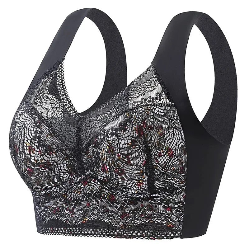 Last Day Buy 1 Get 2 Free-Plus Size Seamless Push Up Wireless Bra