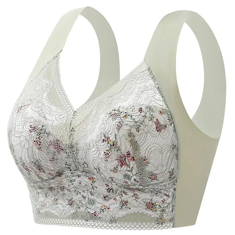 Last Day Buy 1 Get 2 Free-Plus Size Seamless Push Up Wireless Bra