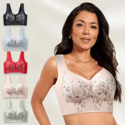 Last Day Buy 1 Get 2 Free-Plus Size Seamless Push Up Wireless Bra