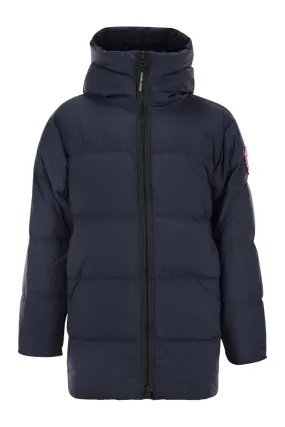 LAWRENCE - DOWN JACKET WITH BLACK LOGO