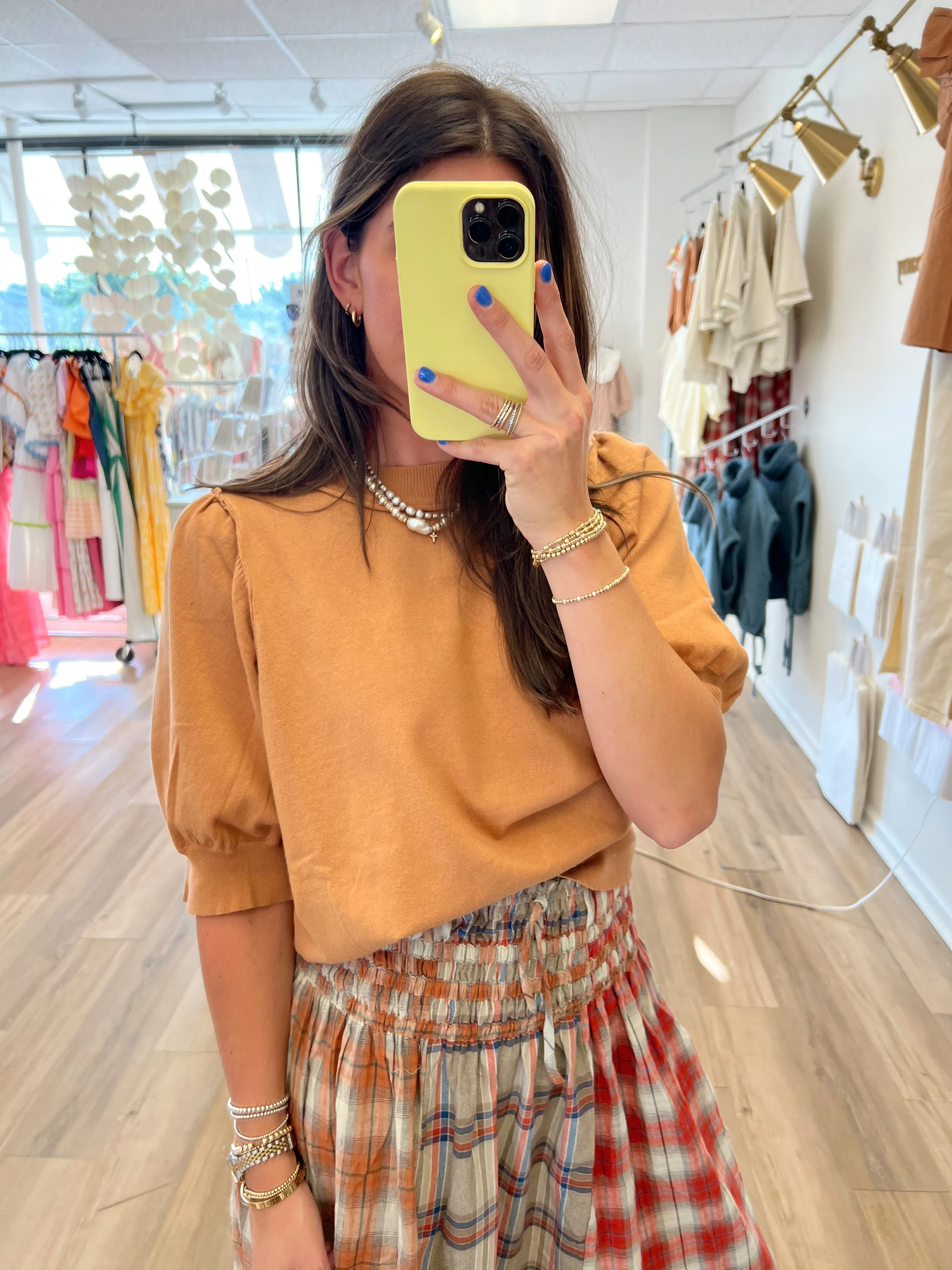 Leaves and Lattes Sweater