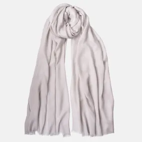 Manuela - Modal Cashmere Wrap - Silver Pearl