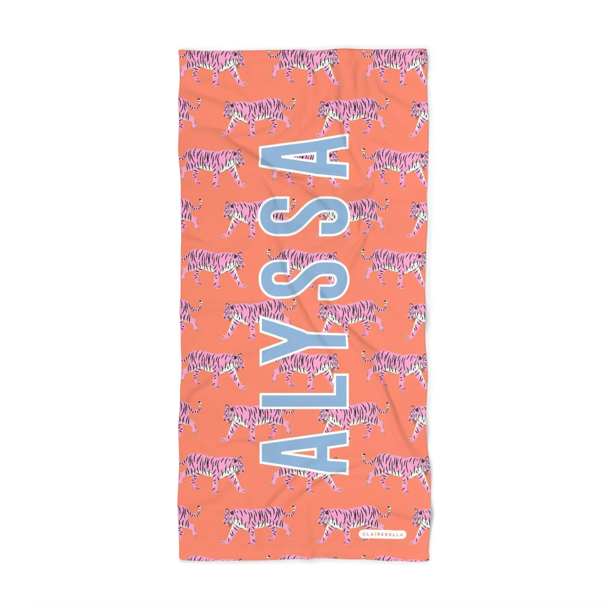 Monogrammed Beach Towel