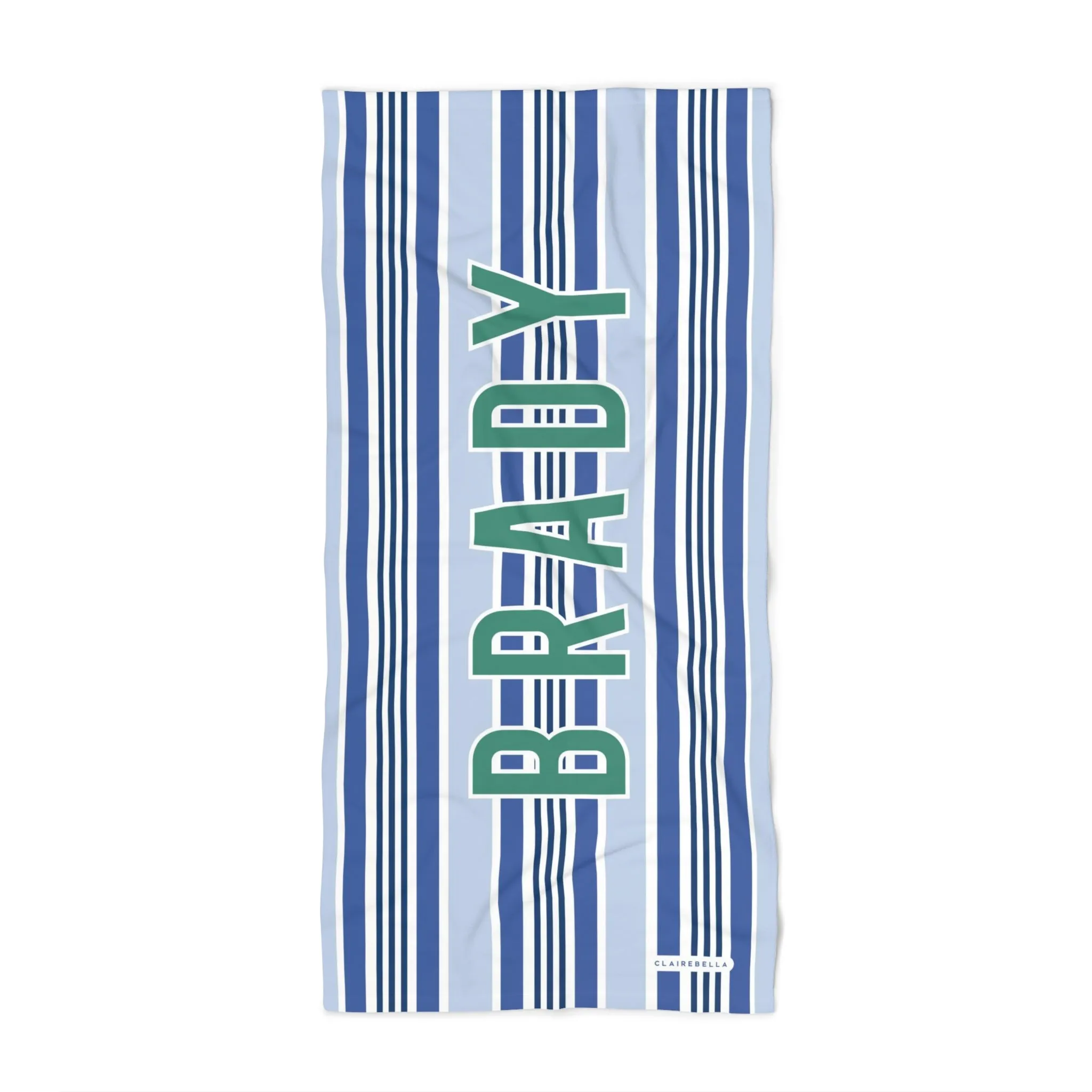 Monogrammed Beach Towel