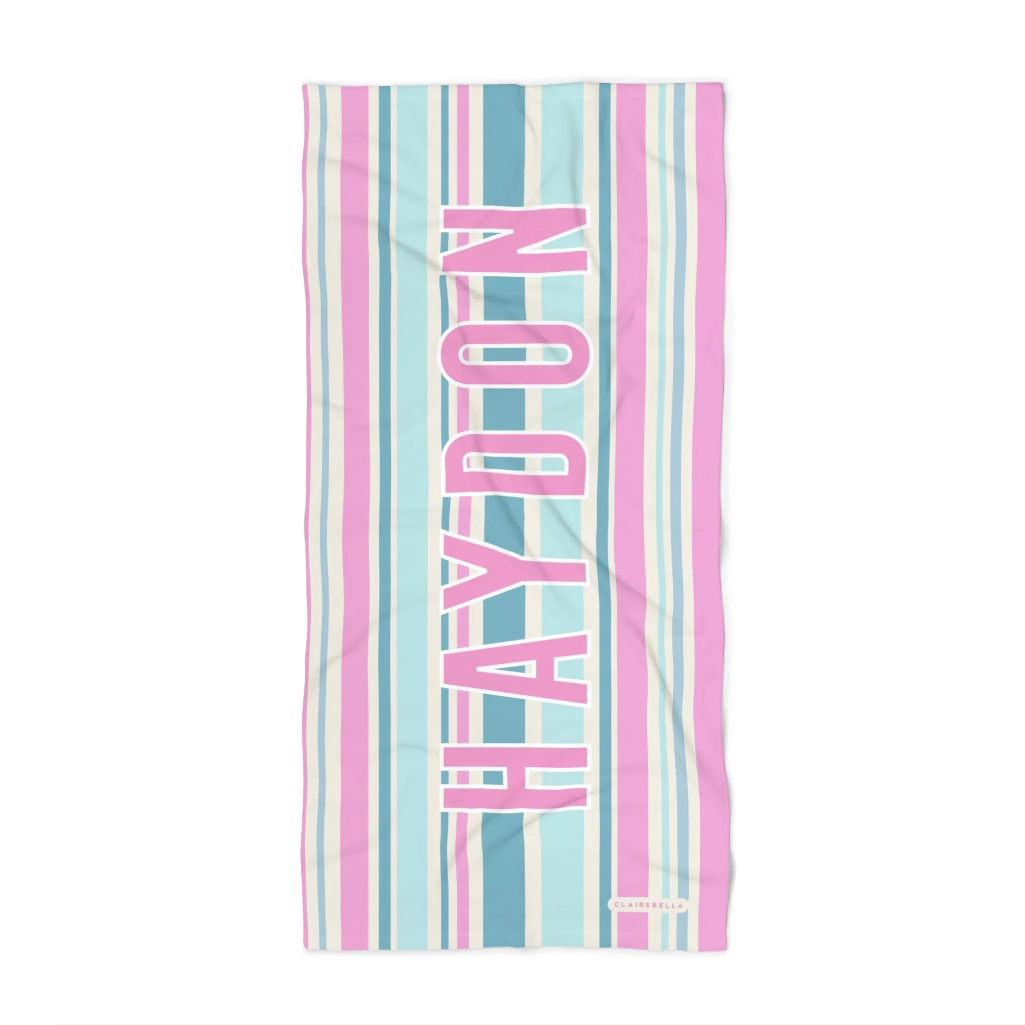 Monogrammed Beach Towel
