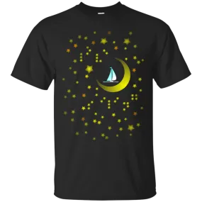 Moon Sailing on G200 Gildan Ultra Cotton T-Shirt