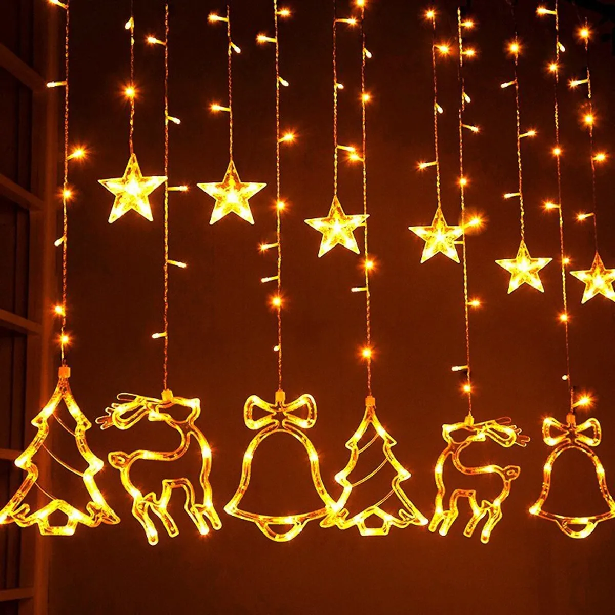 Moon Star Light EID Mubarak Ramadan Decoration