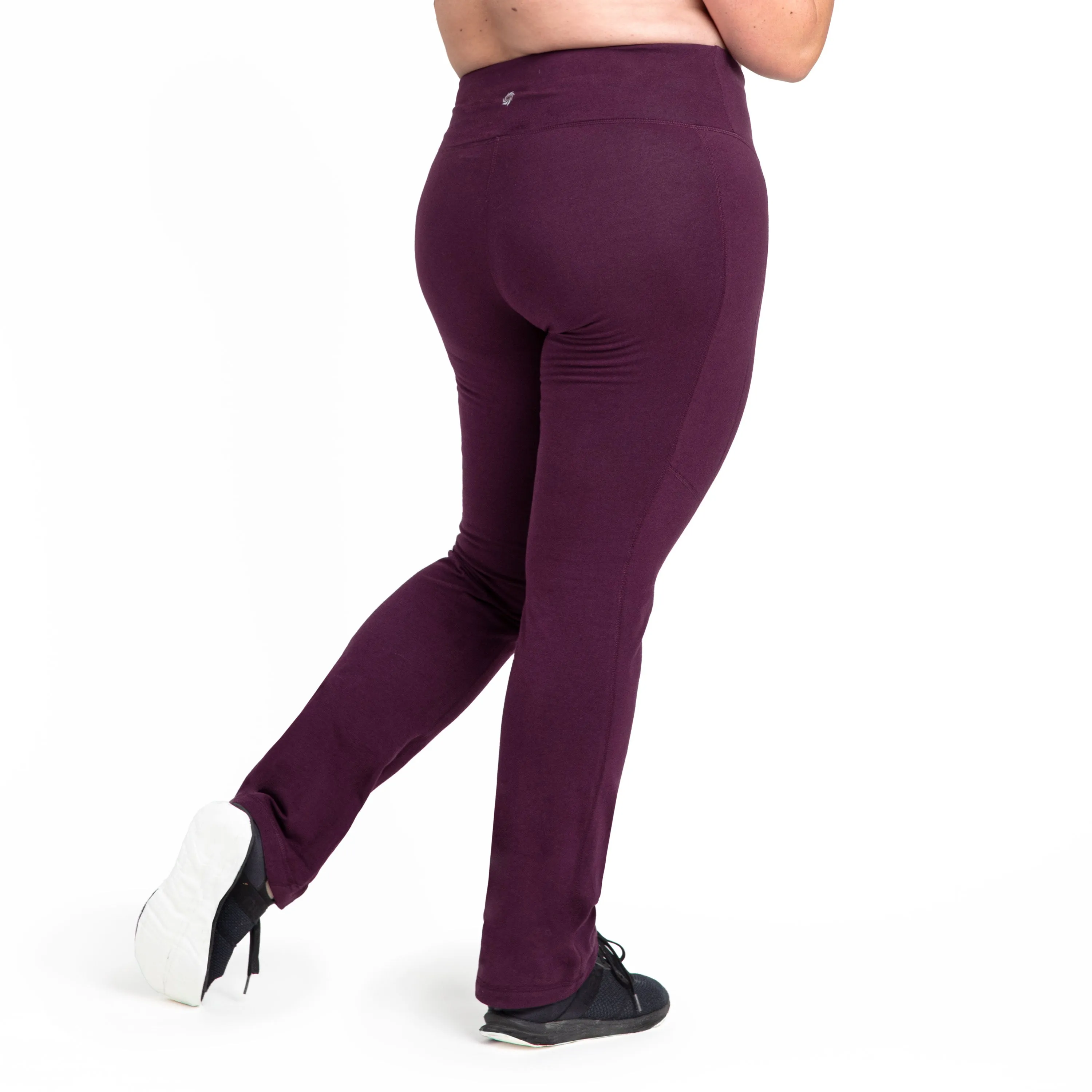 Navy Curve Basix Bootcut Compression Pant