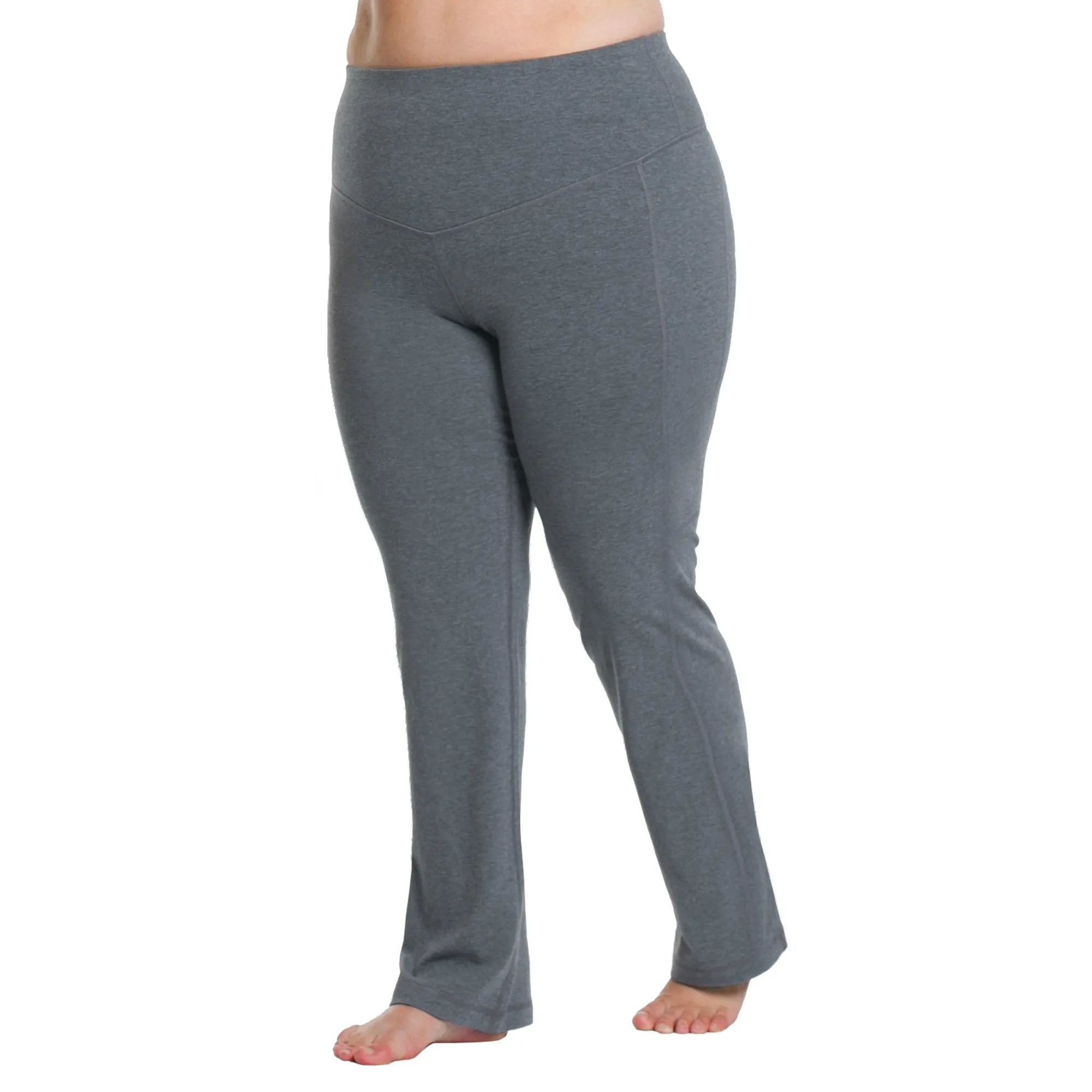 Navy Curve Basix Bootcut Compression Pant