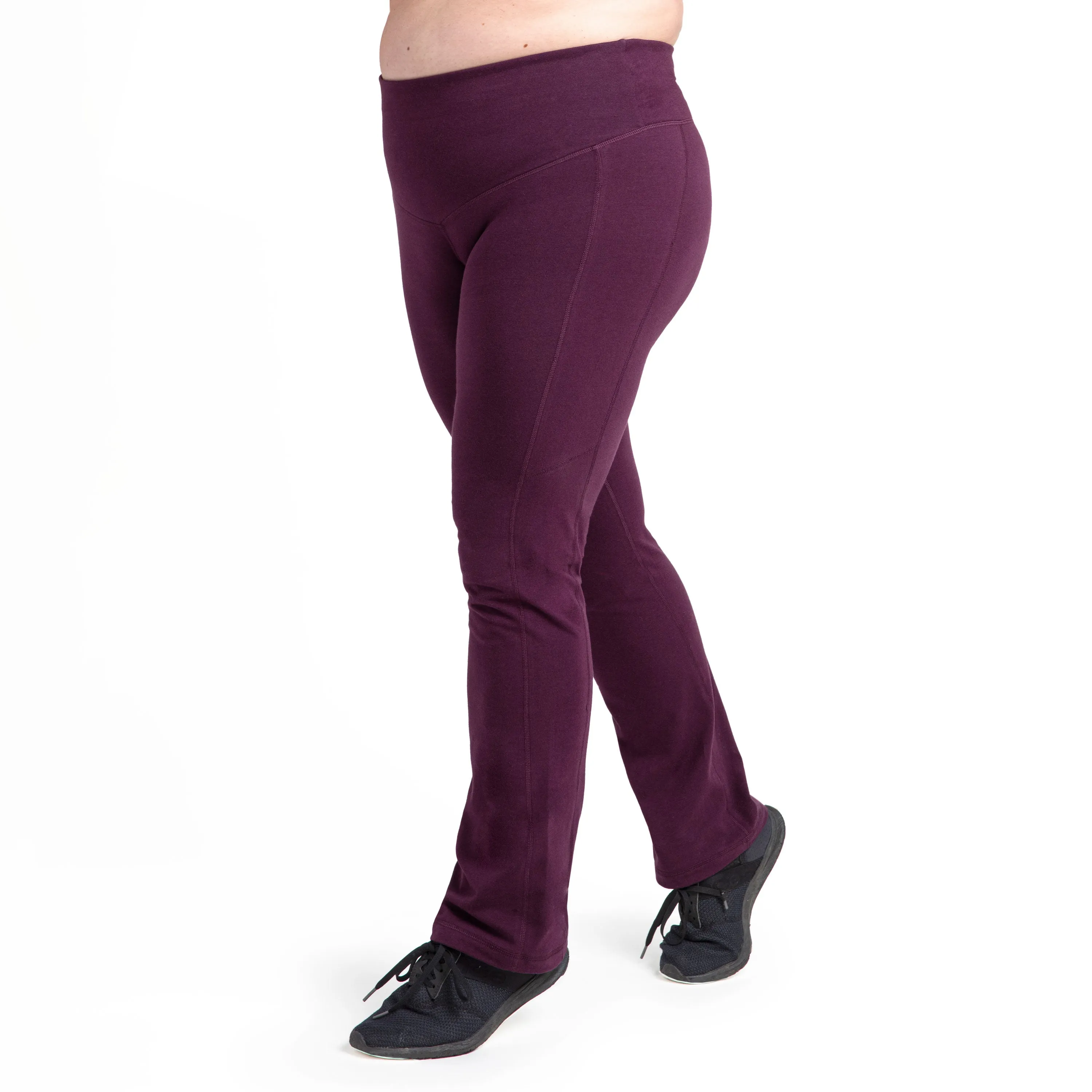 Navy Curve Basix Bootcut Compression Pant