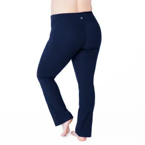 Navy Curve Basix Bootcut Compression Pant