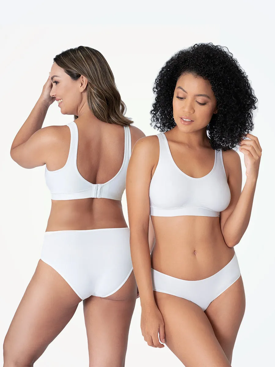 Offer: Truekind® 2-Pack Daily Comfort Wireless Shaper Bra - 58 percent OFF