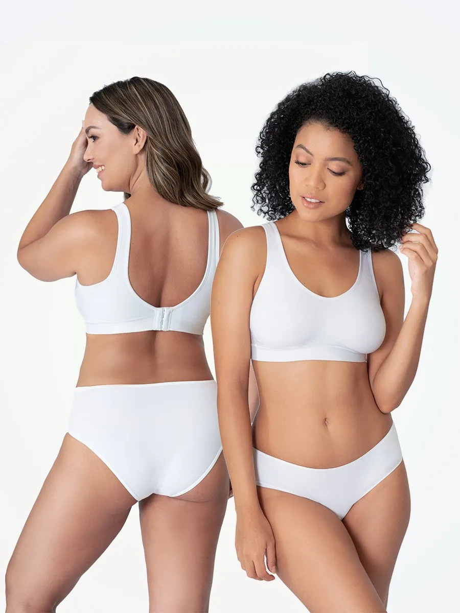 Offer: Truekind® 2-Pack Daily Comfort Wireless Shaper Bra - 65 percent OFF