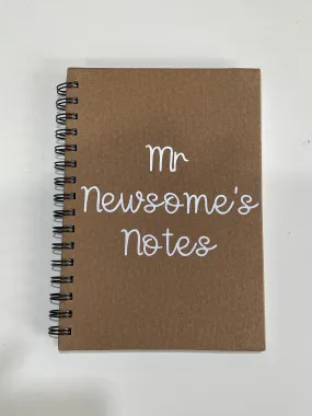 Personalised Note book